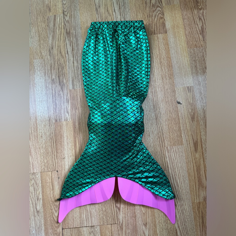 Mermaid tail fin ( children) and mermaid skirt